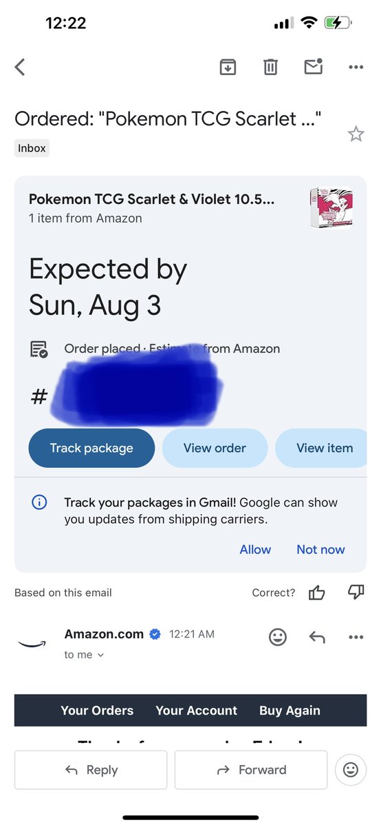 ItzzEdzz's tweet photo. @PokemonStockUS Thanks for the notification. 🙏 https://t.co/v0JfASPTqz