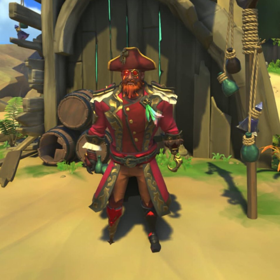 _DoomOfSarnath_'s tweet image. Theme: Vibrant 
Title: Red Pill
#StyleOfThieves
@SeaOfThieves 
#SeaOfThieves