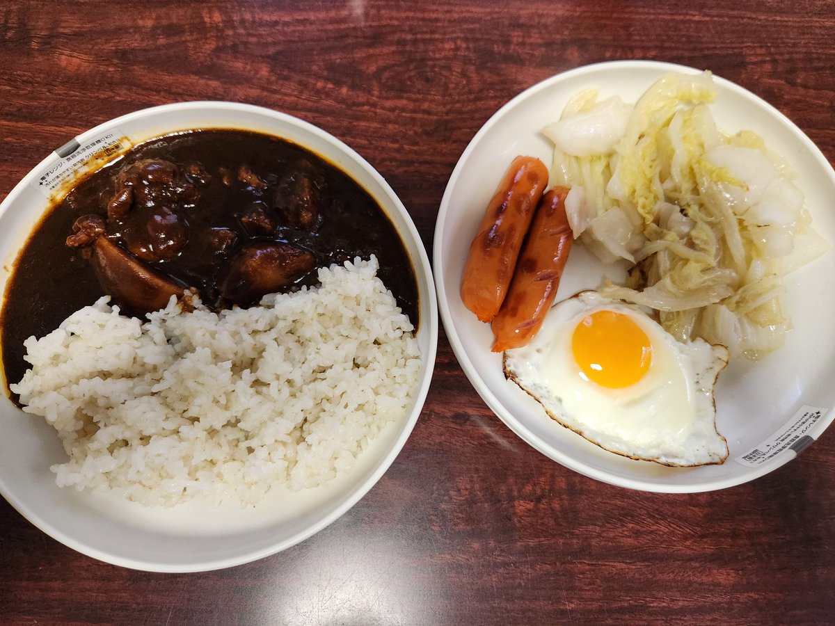 marimo_gohan5's tweet image. 昼晩飯いただきます!!!!!!!!!