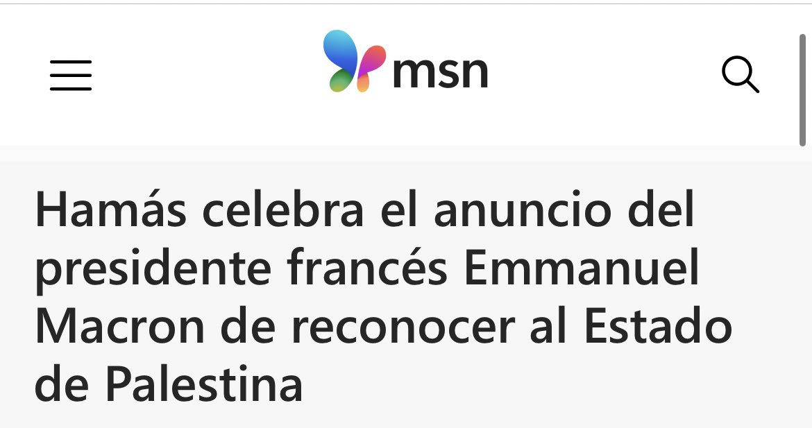 IsraelinSpanish's tweet image. Cuando una organización terrorista te aplaude, es momento de revisar tu brújula moral.