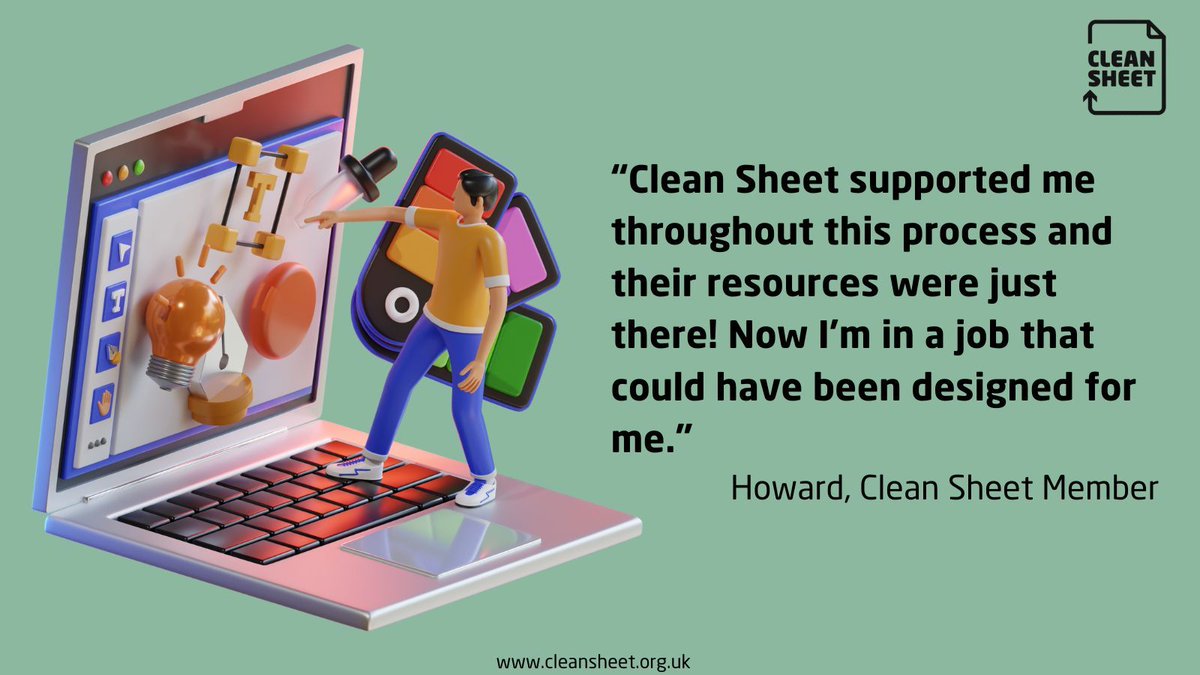 Our Employment Team Advisers have over 26 years of experience between them. Our focus is to support our Members (people with a criminal conviction) to find work. 
#cleansheetworks #llifechangers #resourceful #supportive