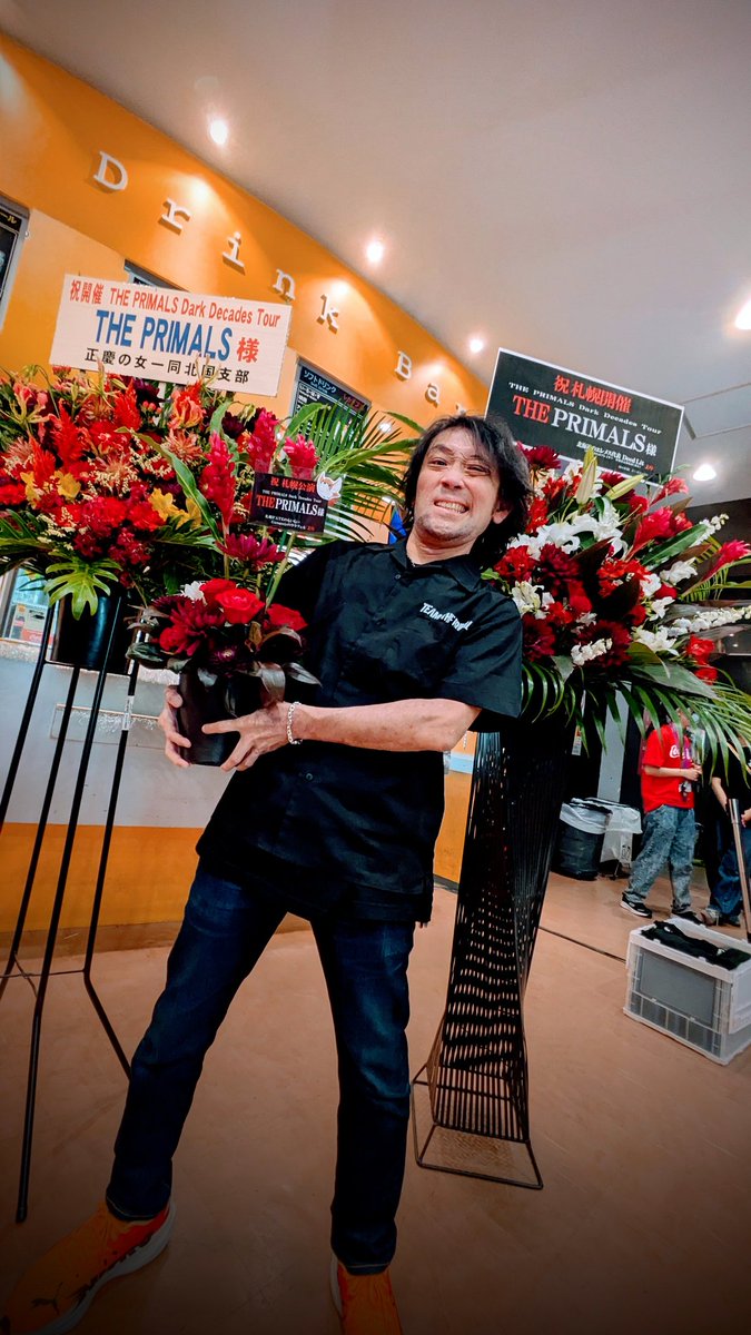 札幌会場にお花たくさん！！！
ありがとうございます！！！！
#FF14 #THEPRIMALS #PRIMALS