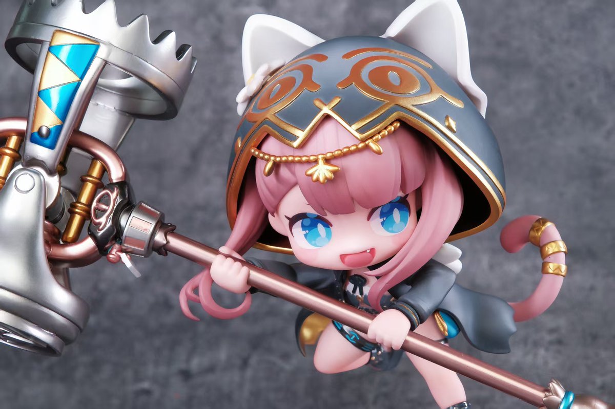 Echostudio1236's tweet image. 【WF展示・販売情報】
ドッグさん（@gouhou_dog）先生の素敵なイラストを参考に、
ちびぺぺちゃんがWF2025Sに登場します！
ぜひぜひ会場でチェックしてくださいね〜！
卓番：4－35－1

イラスト：ドッグさん@gouhou_dog
製作：EchoStudio

#WF2025夏 #WF2025S　＃アークナイツ