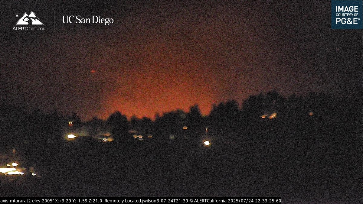 The #SligerFire has been revised to 4 acres with a slow rate of spread in brush and oak woodland.