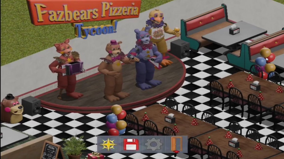 Les presento el Freddy Fazbear's Pizzeria Simulator: QUE  NECESITÁBAMOS!!!
El nombre del fangame es Banshee, recomendado⭐️
Link:gamejolt.com/games/banshee/…