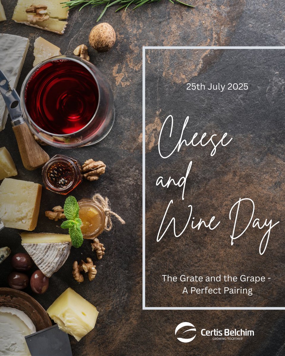 Today we celebrate the perfect pairing 🍷🧀, but behind every great wine is a grower.

At Certis Belchim, we support vineyards with crop protection solutions from bud to bottle.

Here’s to healthy harvests! 🍇
#CheeseAndWineDay #VineyardSupport #CropProtection