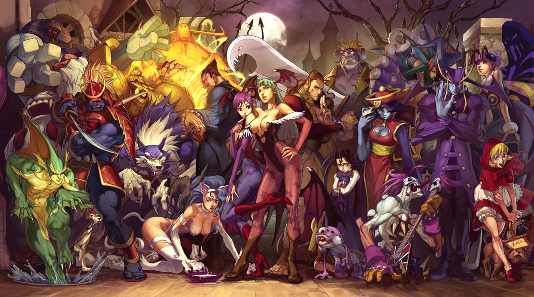 goddess_ymir's tweet image. I don't get much of a chance to speak about this here but fun fact, I'm a HUGE Darkstalkers fan. This series might be dead but it's been my life for over a decade, I've been trying my best to bring light to it online and I'm the self proclaimed lore expert of this fandom.