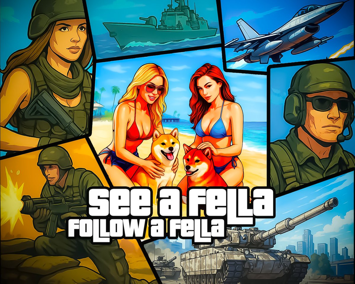 MartinFussen's tweet image. 🔥🔥🔥 IT‘S FOLLOW A FELLA FRIDAY 🔥🔥🔥
1️⃣ Like and repost
2️⃣ Reply to this post
3️⃣ Go into replies and follow everyone 🐕🐕
This strategy works really well, try it out!
NAFO expansion is non-negotiable