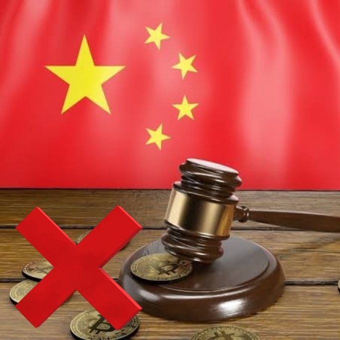 PamphletsY's tweet photo. 🚨🇨🇳 BREAKING — China Has Fully Banned All Forms of CryptoCurrency. https://t.co/c5tKbE4YTD