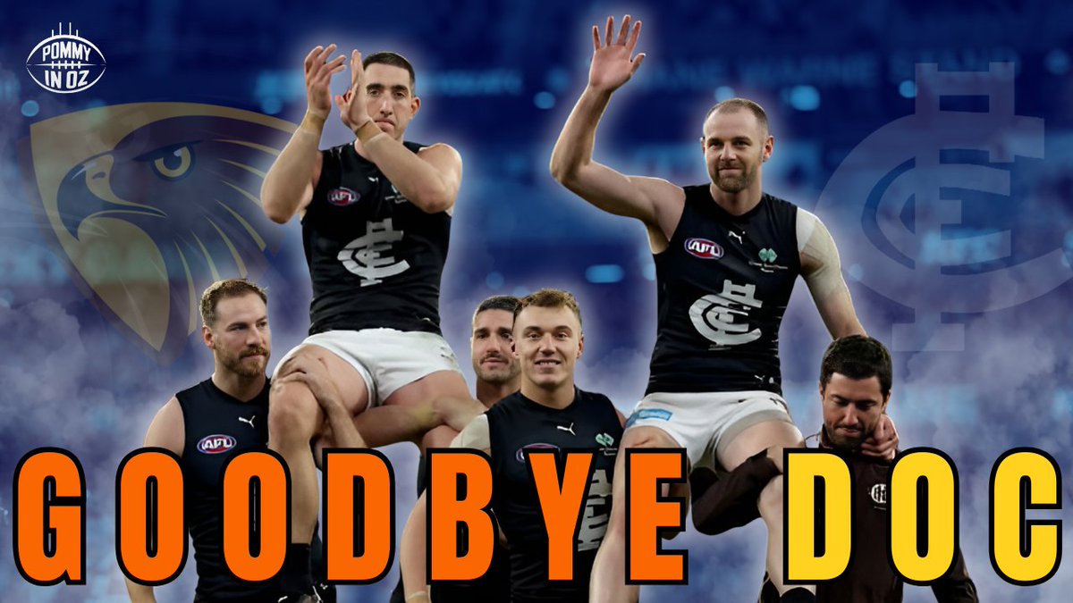 Saad jogging. Acres drifting. Hoof It Long or bust.
Go down the line. Turn it over. Repeat.

Milestone consistency! As We Say Goodbye to Our Beloved Doc!

🎥 Full breakdown  vs Hawthorn: youtu.be/1yz8klW1sc0

#aflhawksblues