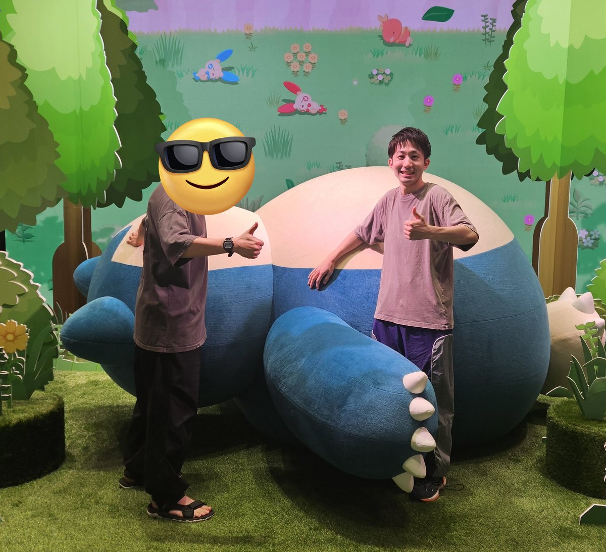 #ポケスリ2周年をいっしょに 

リアルカビゴン、キターーー！！