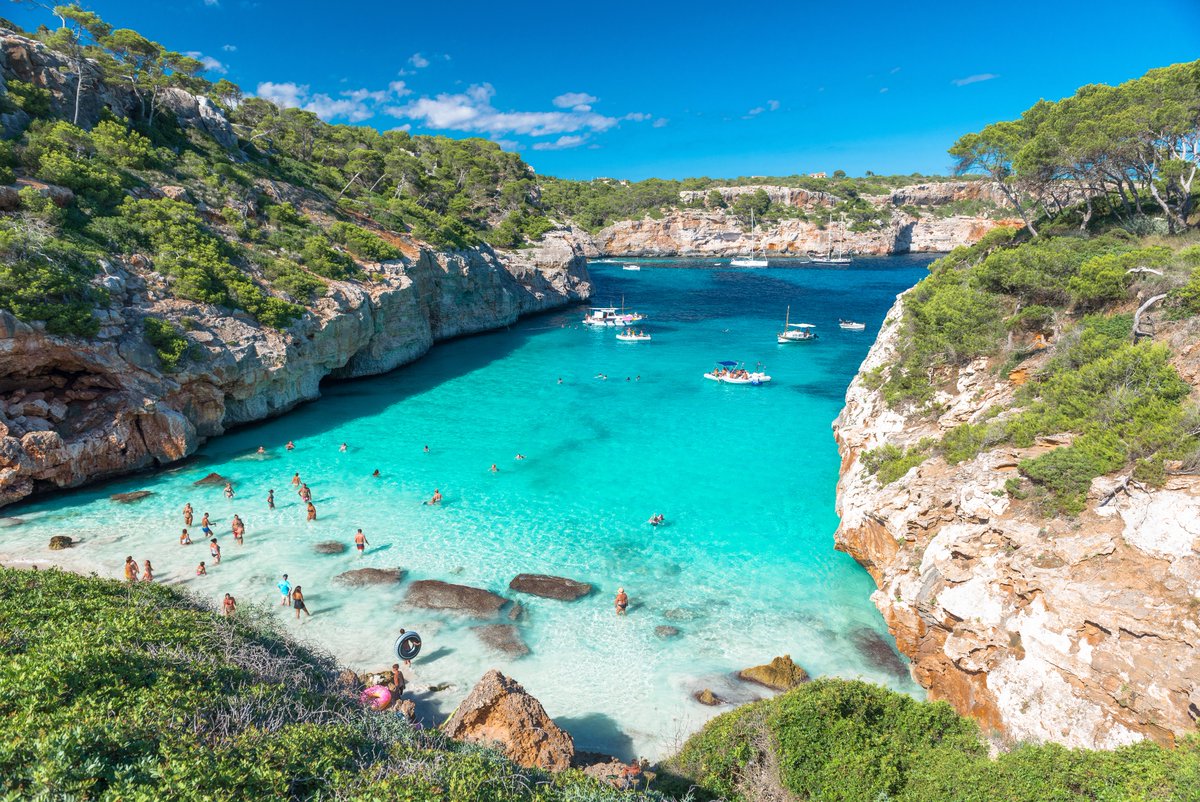 AutoEuropeAUNZ's tweet photo. Discover the real #Mallorca - your way! #Explore must-see spots like:

🌴 Cala d’Or’s crystal-clear coves
⛰️ Amazing views at Cap de Formentor
🏰 History at #Bellver Castle
☀️ Sunset drives through the Serra de #Tramuntana

Why settle for the tourist trail when you can go beyond? https://t.co/l2p7khnCtr
