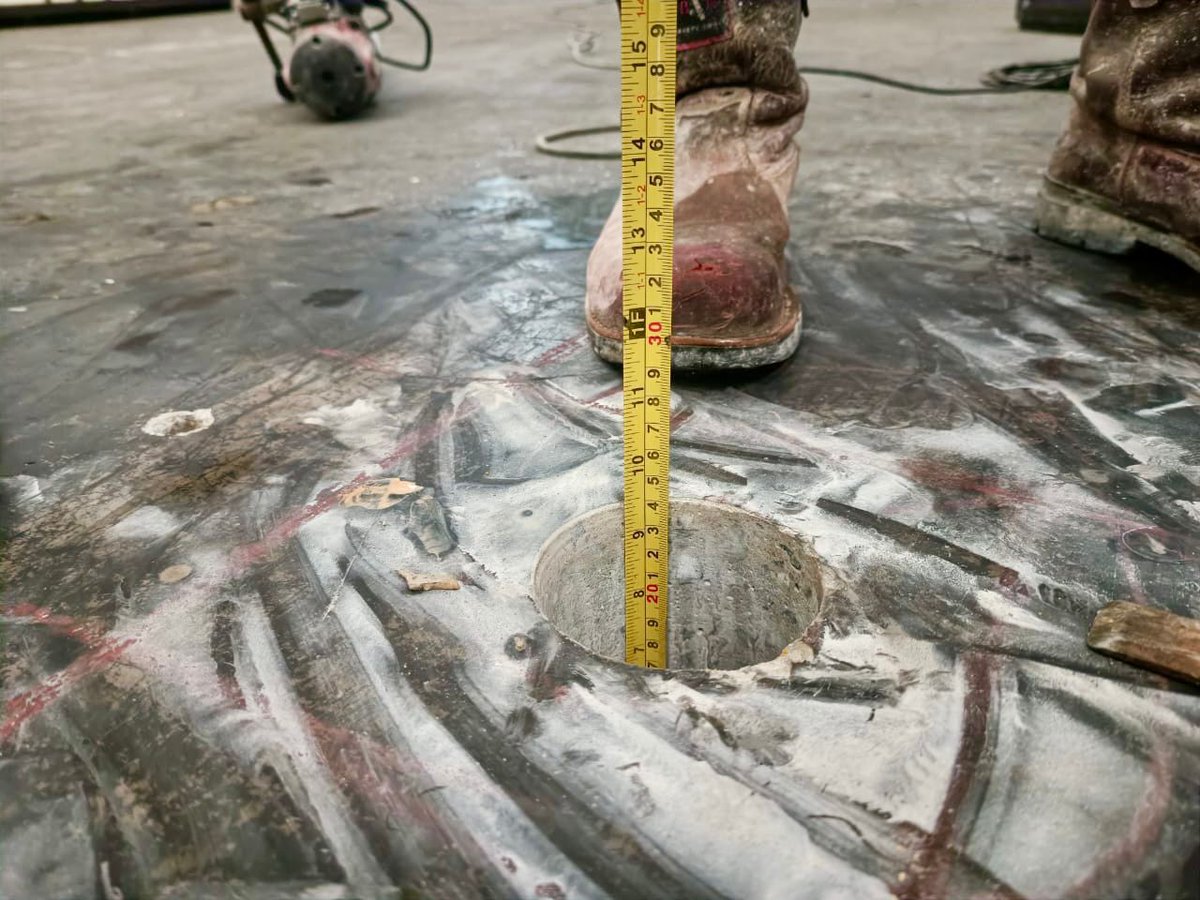 IPMEnquiry's tweet image. 🛠️🛠️ Coring to get core sample for core compressive strength test. 🔍🔍🧱🧱🔩🔩

#IPMProfessionalServices  #Coring #CoreSample #ConcreteCoring #ConcreteTesting #CompressionTest #CompressiveStrength