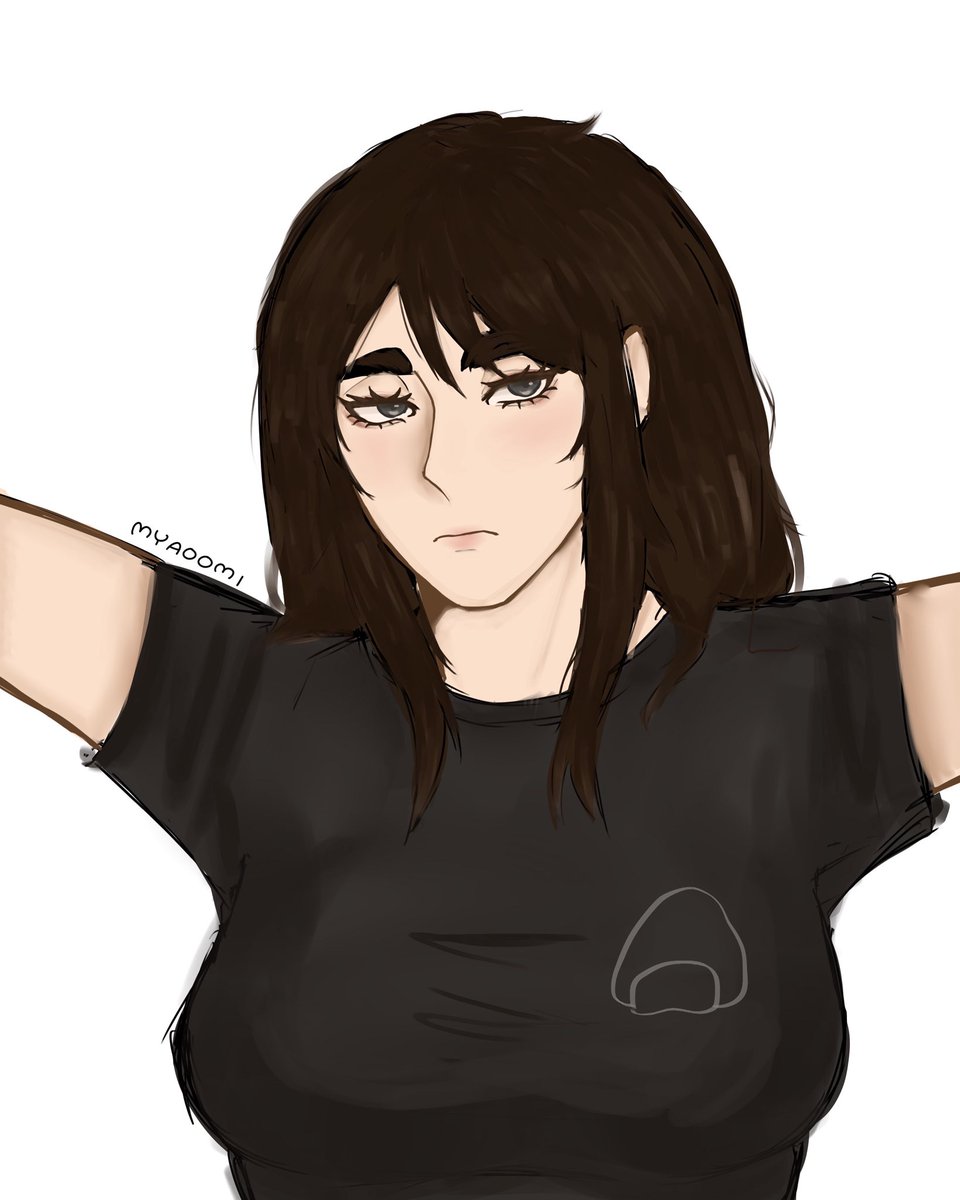 myaoomi's tweet image. my beautiful fem samu #osamu #haikyuu