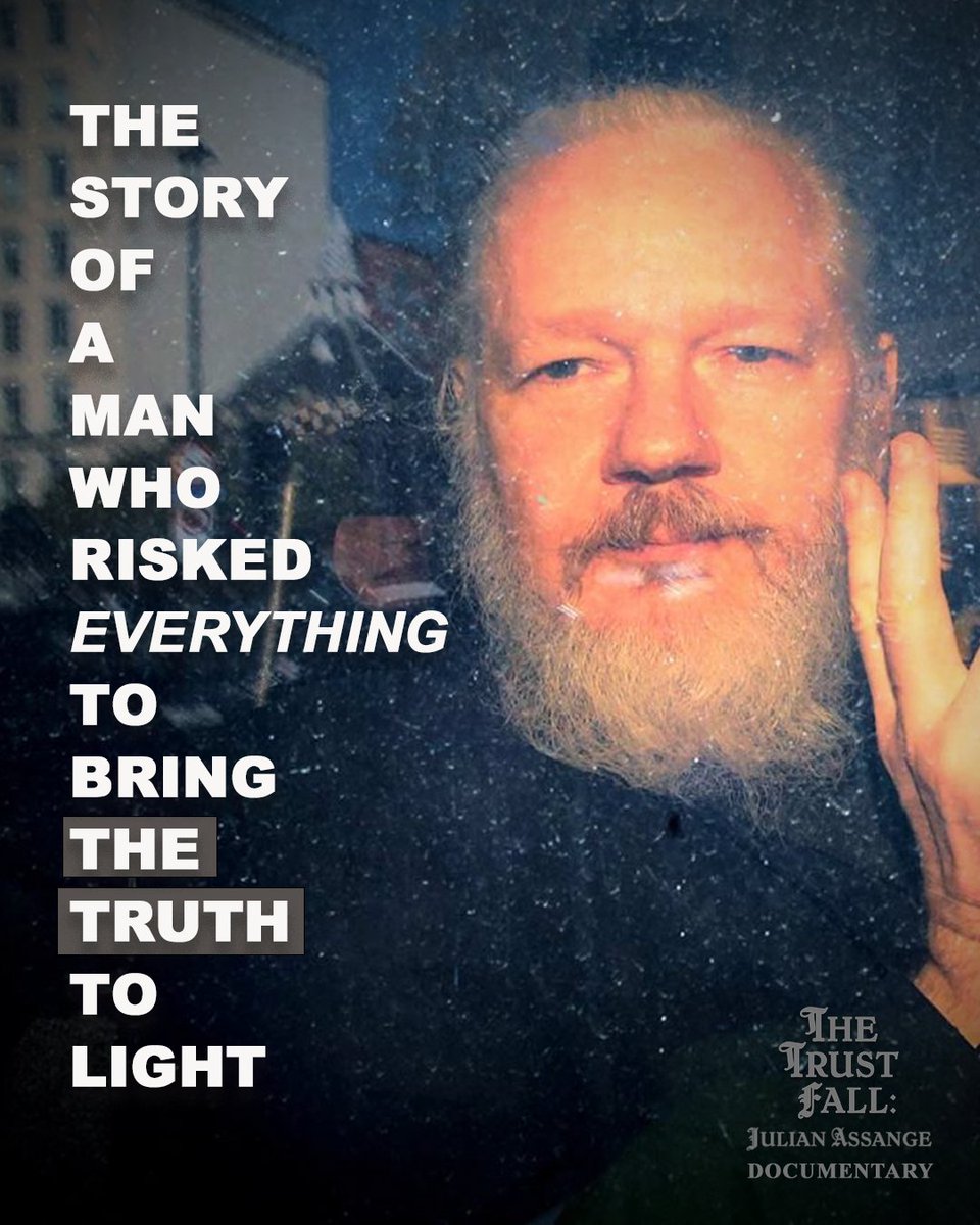 thetrustfalldoc's tweet image. For powerful insights into the machinations of empire, Watch ‘THE TRUST FALL: JULIAN ASSANGE’ with a FREE 48 hr trial here >> filmsforchange.stream/programs/thetr…
Films For Change is the Producer of THE TRUST FALL. Films For Change has been championing independent documentaries for 10 years.…