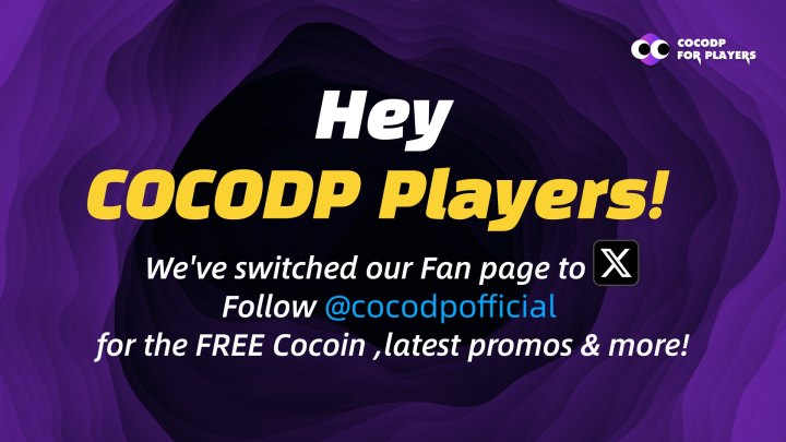 cocodpofficial's tweet photo. 🧐 Why are we now posting all Free Cocoin & giveaways on X?
Due to unexpected issues, our old FB page was closed.
From now on, Special perks will be announced on X.
Daily news & updates will still be posted across all our platforms — so you won’t miss a thing!
#Cocodp #Cocoin https://t.co/vPTlORDTfp