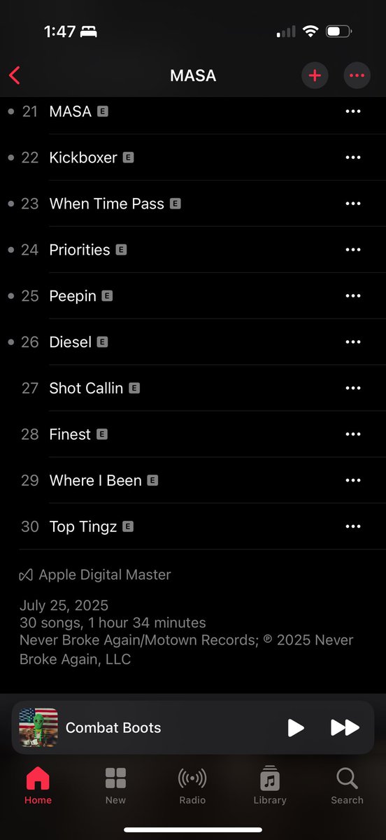 switchemjay's tweet image. No more 30 song albums pls. The sampler plus maybe me 5-7 more songs would have been perfect probably would have gotten an 8.5 rating from me.