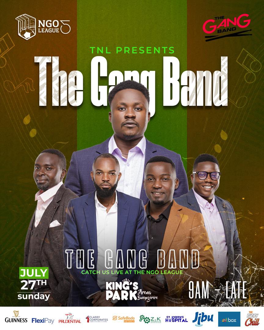 The Ngo League (@thengoleague) on Twitter photo 🔥 IT’S ABOUT TO GET LOUD! 🔥
<a href="/thegangband/">The Gang Band</a> are pulling up as the official entertainment headliners for Matchday 3.
#TNLV 🔥 IT’S ABOUT TO GET LOUD! 🔥
<a href="/thegangband/">The Gang Band</a> are pulling up as the official entertainment headliners for Matchday 3.
#TNLV