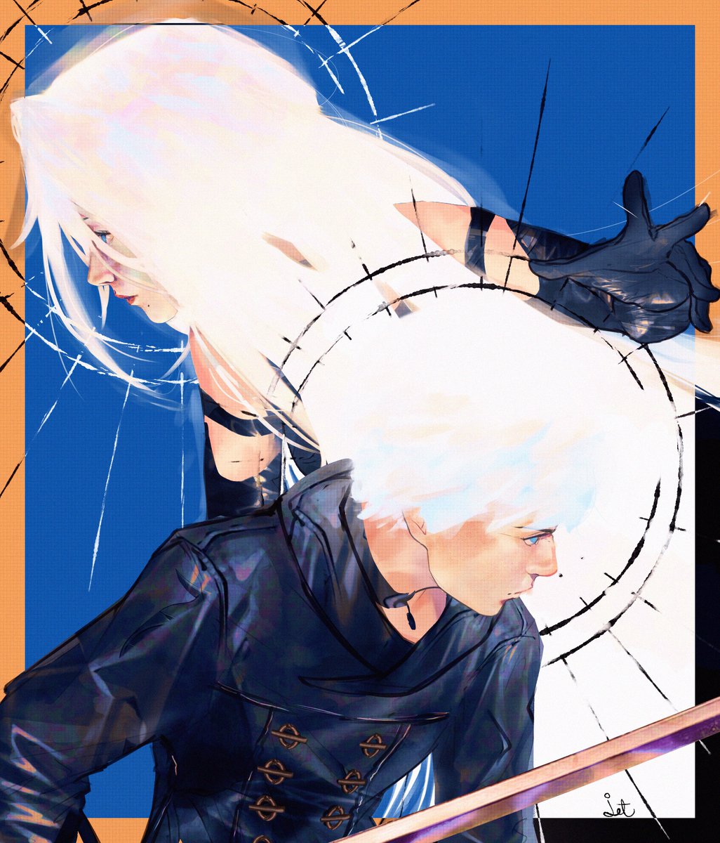 Jetstream012's tweet image. Yin and Yang ☯️
seething after finding out I got terribly outclassed in every single way after taking a look at what other better artists did for CSP's contest, I decided to lock in
#NieRAutomata #NieR_Automata #9S #NieR #イラスト #イラスト依頼 #ニーアオートマタ #A2
