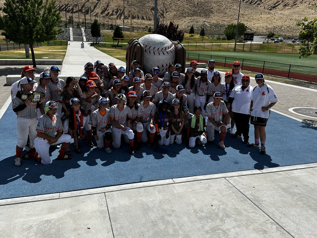 Congrats to my daughter Keira’s San Francisco Baysox 14U All-Girls Baseball team, who won the 2025 Baseball For All national tournament today in Sparks, NV! 

It’s the largest girls’ baseball tournament in the US, with the Baysox sending 4 teams this year, ranging in ages 9-16. 3