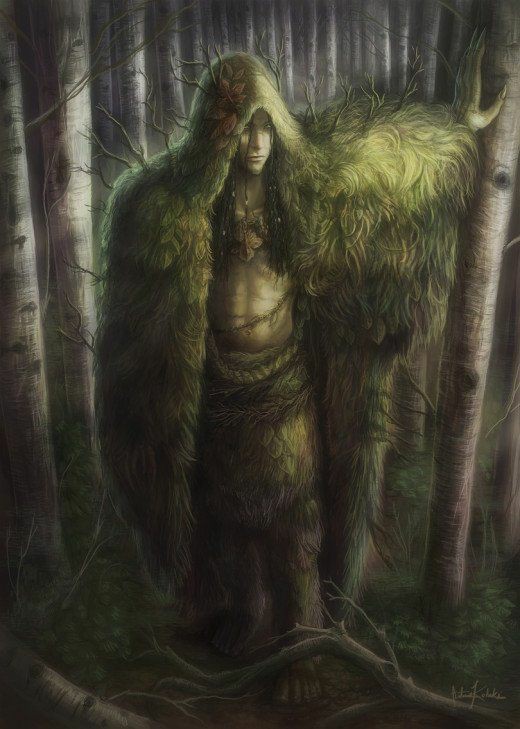 StephenGeoRae's tweet image. 'Ghilli Dhu' is a male faerie living in Scottish forests where birch trees grow in abundance, camouflaging himself in leaves and moss, and only coming out at night. He comes to the aid of lost children, but is wrathful with other trespassers.
#faeriefriday #folklore #Scotland