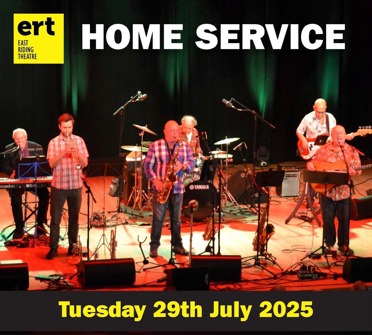 THIS IS A GIG YOU SHOULD NOT MISS…

HOME SERVICE

Tuesday 29th July

Touring their new album “A Live Transmission” with Bob Fox at the helm… Home Service blend tradition with pulsating folk rock &amp; trenchant brass, for an unmistakable sound

01482 874050
shorturl.at/ZrgSG