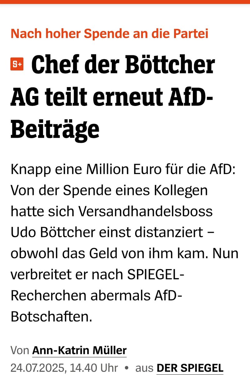 BurgerleinWatch's tweet image. Wenn "Unternehmer" und Millionäre sich Faschisten kaufen.
dokmz.com/2025/07/24/nac…