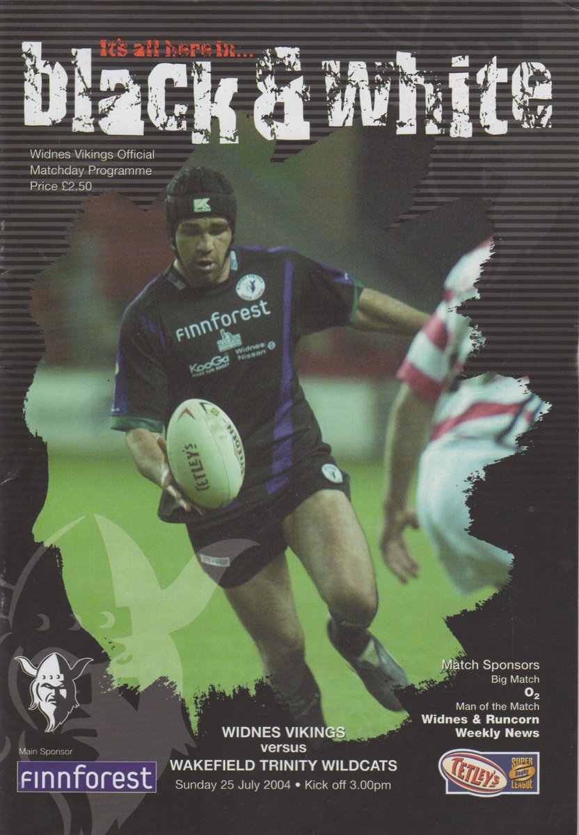 TrinityHeritage's tweet image. 📌 On This Day in History:
🗓️ 25th July 2004
🏉 Widnes 25 Wakefield Trinity 24
🏆 Super League
👨👨👧👧 5,104 at Halton Stadium
Widnes in the bottom three, a Trinity win would take them into the top six … leading 18-12 at HT … but another collapse with a late drop goal giving the…