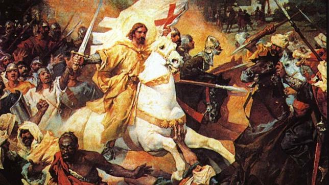 ¡Santiago y Cierra, España! (la coma importa). Hoy 25 de julio se celebra la Festividad del Apóstol Santiago, Patrón de España y de Galicia. ¿Saben ustedes cómo llegó el cuerpo de Santiago el Mayor a Compostela? ¿ Y cómo llegó a ser Patrón de España? (Sigue)