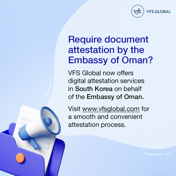 VFSGlobal's tweet image. Residents of Japan, South Korea, and Thailand can now opt for our digital attestation service for their documents and experience a seamless online attestation process.
For more information, please visit: brnw.ch/21wUpzt
#AttestationService