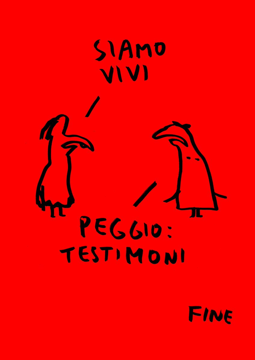 GliScarabocchi's tweet image. Siamo vivi
Scarabocchio dalla prima de @ilmanifesto, oggi in edicola!