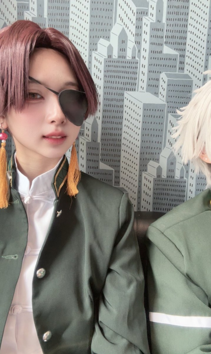 0nn_rein's tweet image. 今日は🌸くんとコスカラ来ちゃー
ウィッグは借りました