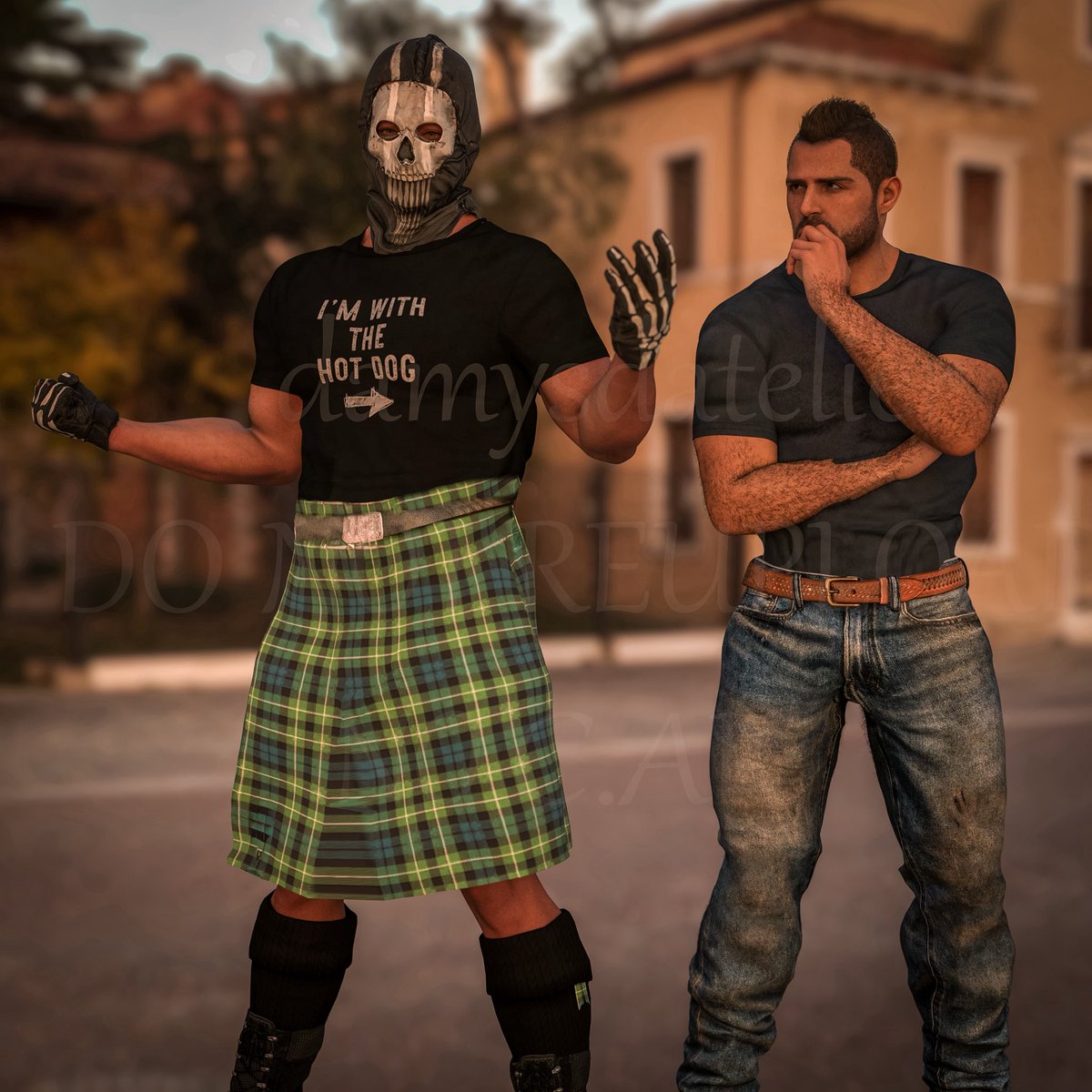 The hot dawg 🔥 

<a href="/soapsloverman/">Soap’s Loverman (Braden)</a> Who is this absolute DIVA 💜 Braden. That’s the answer.

#SoapMacTavish