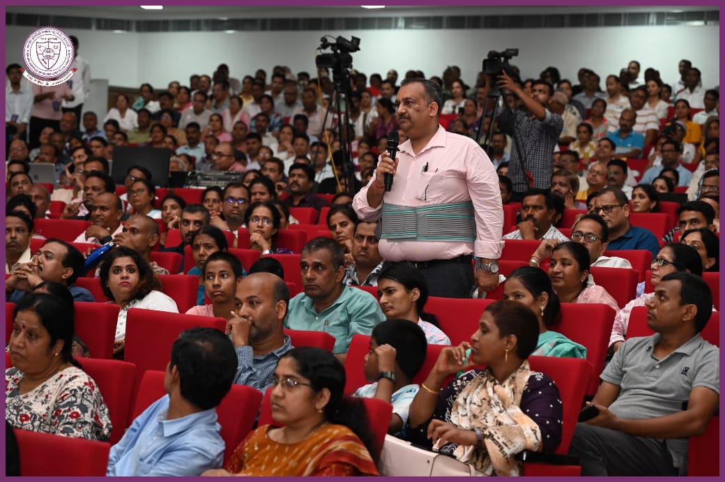 IITBHU_Varanasi's tweet photo. IIT (BHU), Varanasi, hosted its Orientation and Induction Program, 'Diksharambh’, for the incoming batch of 2024 on 24th July at Swatantrata Bhawan.
Director Prof. Amit Patra warmly welcomed the students and shared powerful words on leadership, learning, and service. Prior to the student session, an interactive meeting was held between the parents and Institute officials, where parents shared their thoughts and queries.
The program emphasized that IIT (BHU), Varanasi provides all the necessary resources and guidance for the holistic development of its students. The week-long orientation and induction program will help students explore academics, campus life & more.
#IITBHU #Diksharambh2025 #OrientationProgram #UGBatch2025 #Education