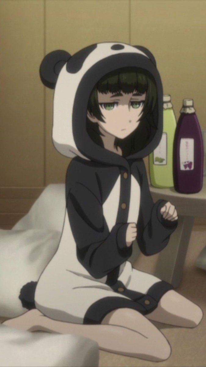 sciadv_bot's tweet image. Panda Maho, Riko Haida, Upa, and Fairy Upa are investigating the midnight channel.