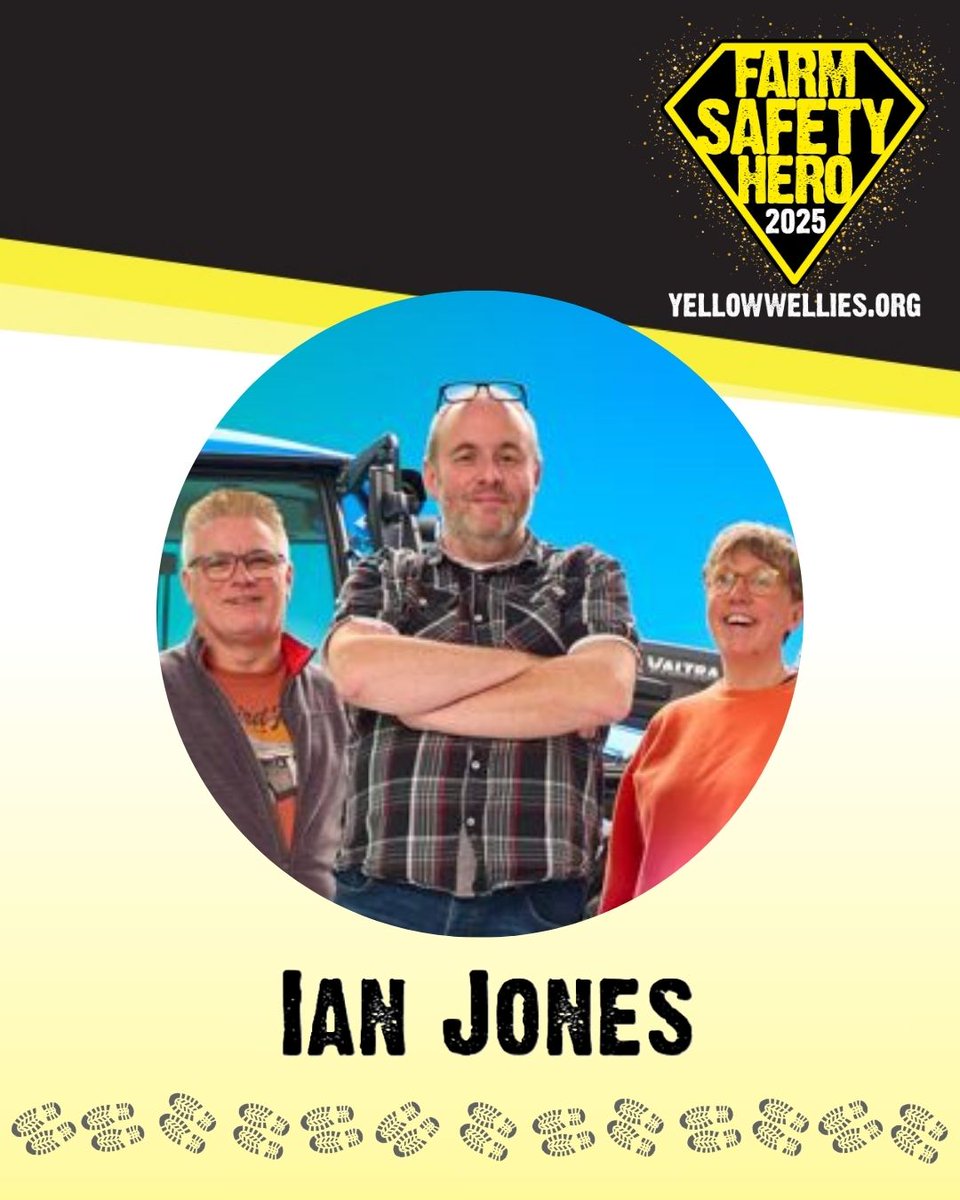 It's time to reveal the unsung champions of the field and the 2025 Farm Safety Hero for England is a particularly poignant choice. 

Ian Jones, Aftersales Retail Campaign Manager for <a href="/AGCOcorp/">AGCO</a> passed away late last year. Ian didn't just champion safety and wellbeing at every