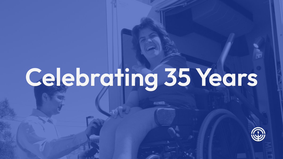 jfederations's tweet image. As we observe Shabbat, @Jfederations recognize the 35th anniversary of the American Disabilities Act (ADA). This landmark legislation was enacted in 1990 and guaranteed accessibility for people with disabilities in education, employment, transportation, and more.