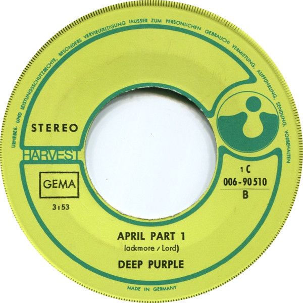 DeepPurplePod's tweet image. On this day in 1969 Deep Purple's Mark 2 lineup released their first single, "Hallelujah," a cover of a song written by Roger Greenaway and Roger Cook originally titled "I Am The Preacher." What do you think of this release?