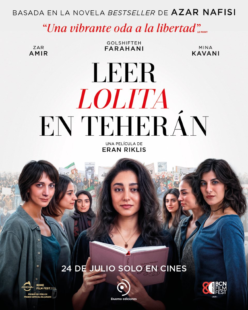 CineAlhambra's tweet image. #Divendres de #Cine 📽
-15.30h:BARRUFETS(en català)
-17.00h:BARRUFETS(en català)
-18.30h:LEER LOLITA EN TEHERÁN(en català)
-20.15h:TRES AMIGAS 
-22.15h:SIRAT
#Cultura 💕
