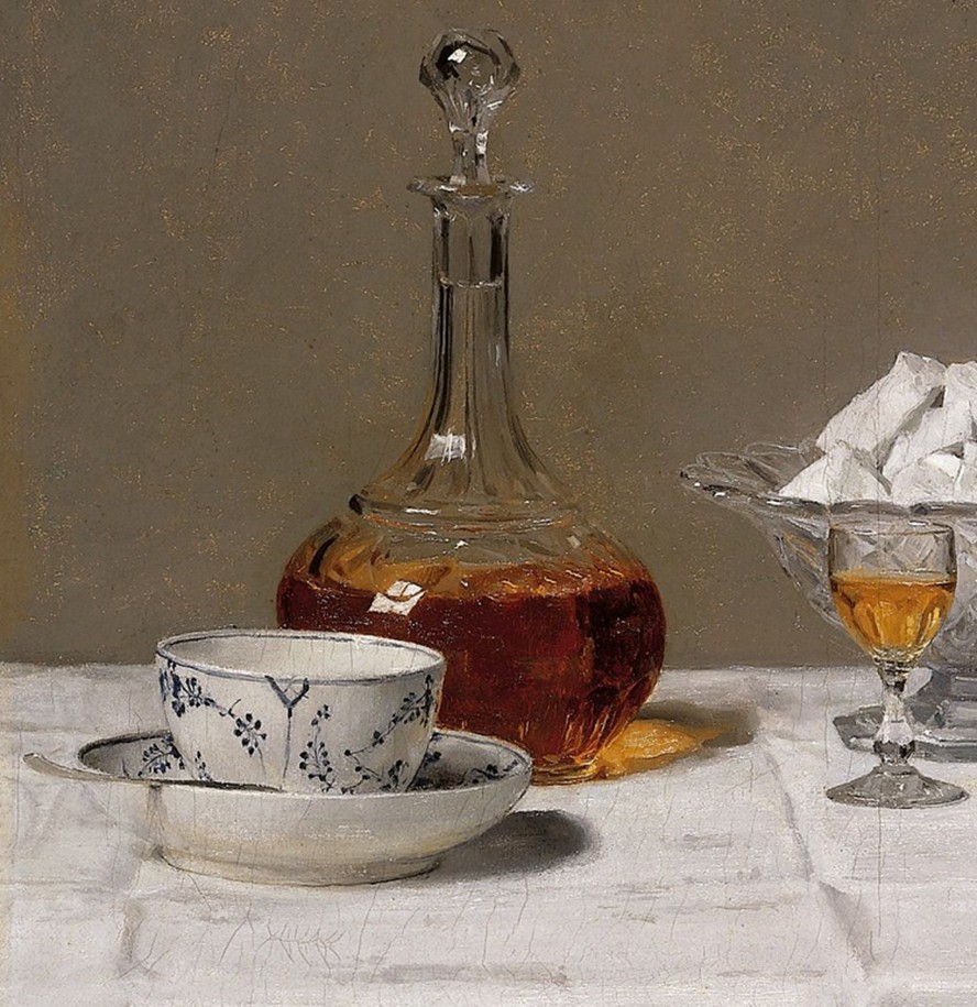 artinsociety's tweet image. These close-ups of still-lifes by 19th century Swiss artist Albert Anker demonstrate his abiding interest in depicting reflections, light and texture