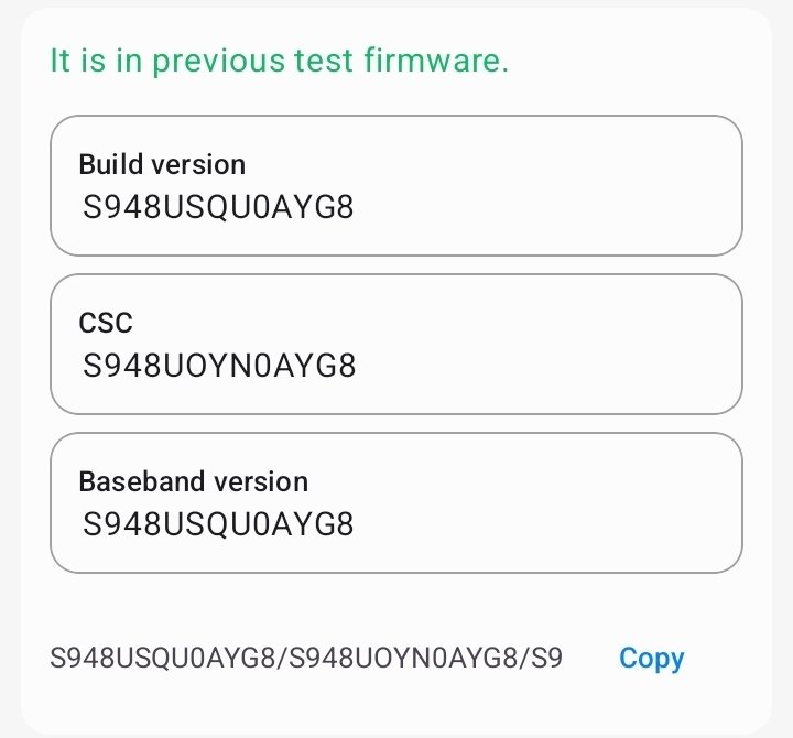tarunvats33's tweet image. BREAKING!
Galaxy S26 Ultra (SM-S948U) — The first One UI 8.5 build has been spotted on Samsung’s test server 👀
Build Version: S948USQU0AYG8/S948UOYN0AYG8/S948USQU0AYG8
Samsung has started development of One UI 8.5 for the Galaxy S26 Series