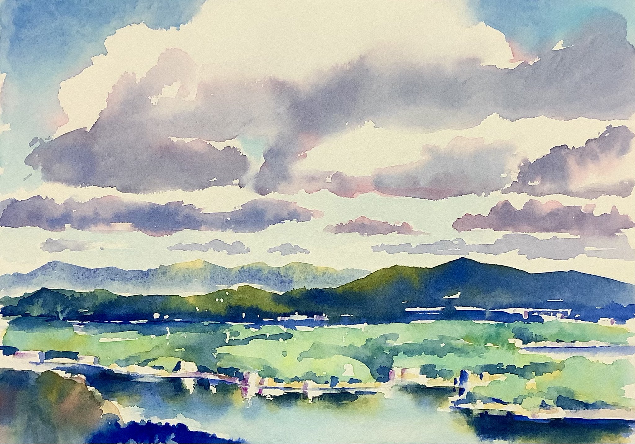 DiDi（土井大輔）watercolor on X: 