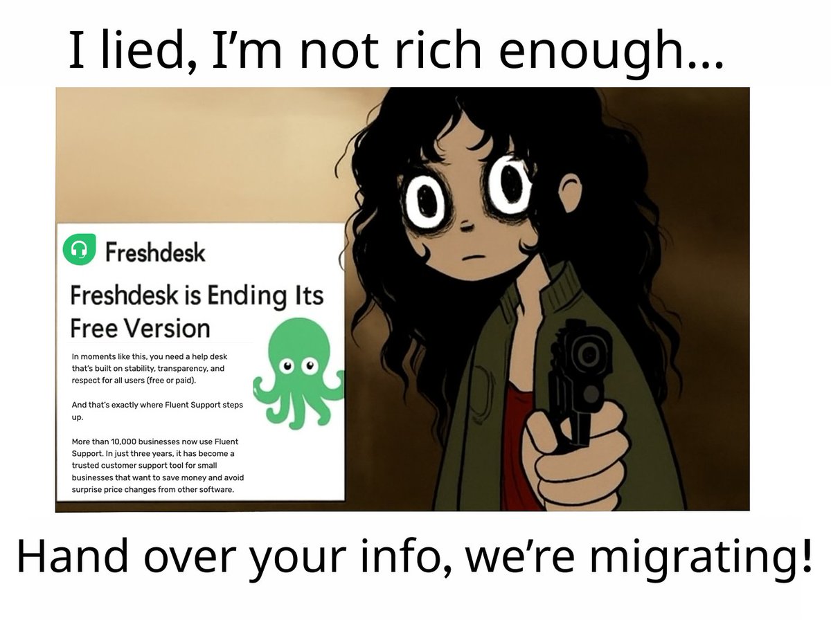 d_prosanjit's tweet image. Wallet not keeping up?

Let&apos;s migrate to @FluentSupportWP 

#FreshdeskMigration #Freshdesk #FluentSupport