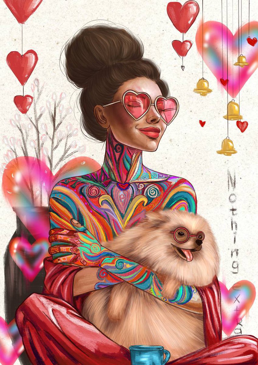 Happy Friday 
♥️🫶♥️
Friends, I wish you a colourful mood today, harmony with yourself and the world.

A lot of love ...♥️
10 xtz

skurpy.com/marketplace/co…