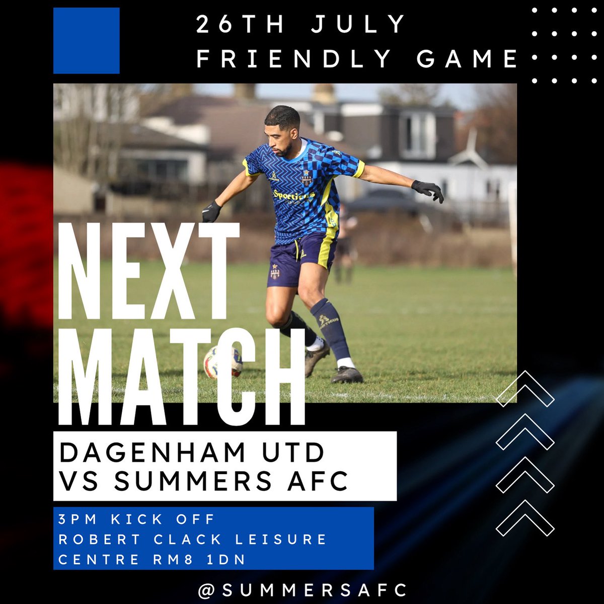 SUMMERS A.F.C (@summersafc) on Twitter photo Tomorrow we kick off our Preseason fixtures PROPER!!
With our traditional annual opener against our friends & very good open age Step7 team in <a href="/DagenhamUTD_FC/">Dagenham United FC</a>
Thisโll be our 6th opening game btwn the 2 clubs & I know both clubs will be looking for this years bragging rights!! Tomorrow we kick off our Preseason fixtures PROPER!!
With our traditional annual opener against our friends & very good open age Step7 team in <a href="/DagenhamUTD_FC/">Dagenham United FC</a>
Thisโll be our 6th opening game btwn the 2 clubs & I know both clubs will be looking for this years bragging rights!!