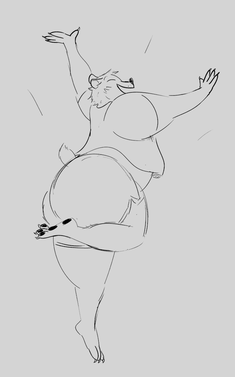 ilo_doodles's tweet image. she&apos;s really feeling herself!
