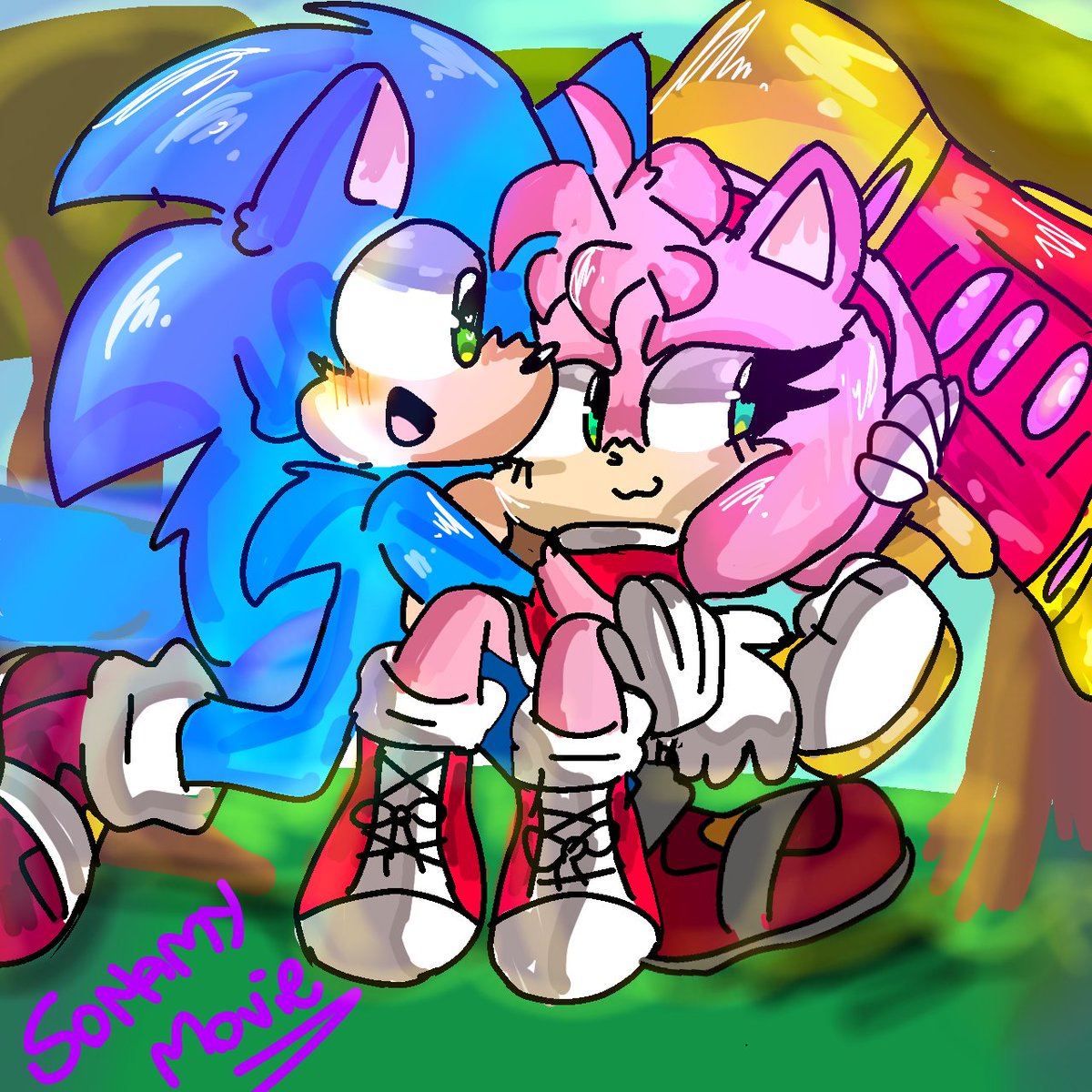 zoef2365's tweet image. Dibujo viejo :p
#SonAmy #amyrose #SonicTheHedgehog #SonicMovie