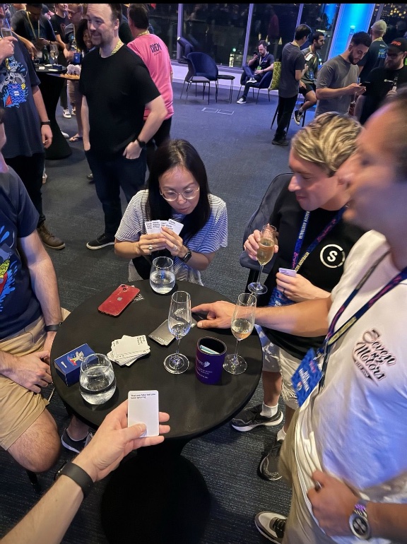 Who will be at Laracon next week? 

Make sure to come say hello at the <a href="/Geocodio/">Geocodio</a> booth! 

We’ll be giving away decks of our game Cards Against Artisans, which has been a hit at Laracons worldwide the last year — plus a Laracon US 2025 *Exclusive* Expansion Pack!