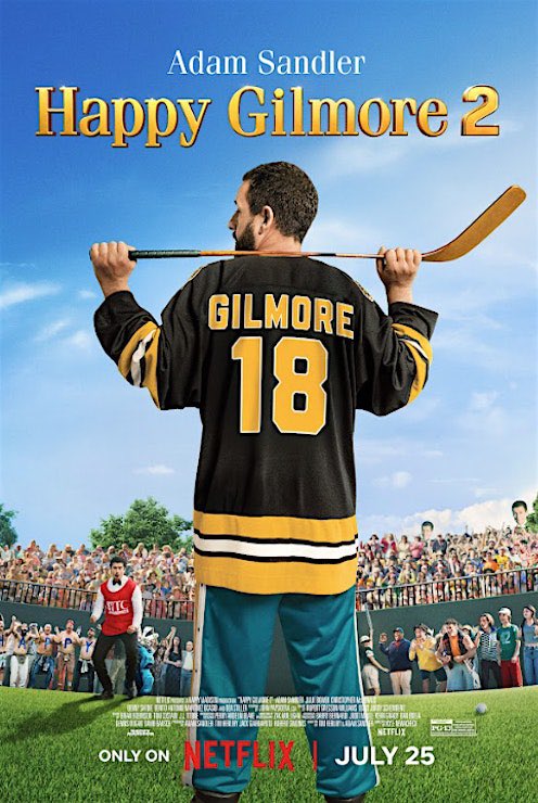 GeaniceGee's tweet image. Happy Gilmore 2 (2025) “Happy Gilmore isn't done with golf — not by a long shot. Adam Sandler's short-fused legend swings for a comeback to make his kid's dream come true.” @netflix #HappyGilmore2 #AdamSandler #JulieBowen #ChristopherMcDonald #comedy