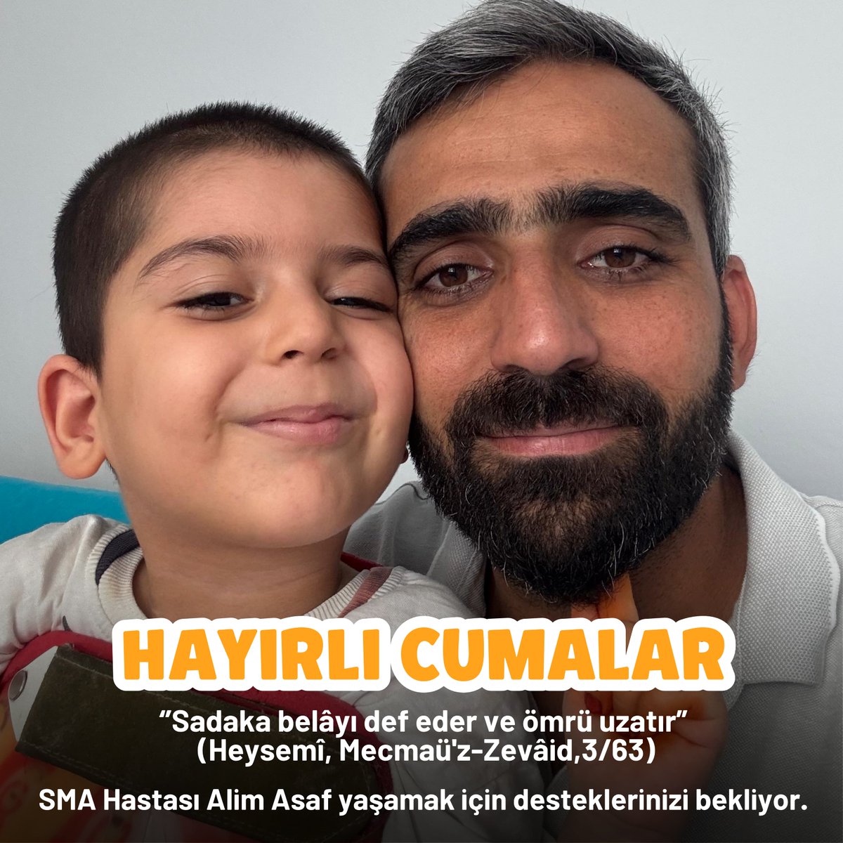 Hayırlı cumalar🤲
Bu mübarek günün hayrına vereceğiniz sadakalarınız Alim Asaf'ı yaşatacak...

Bağış kanalları: taplink.cc/sma.alimasaf?f… 

#bamya #MemurEmeklisineAdalet #faiz #gazzeicinbenvarım #BJKvSHA